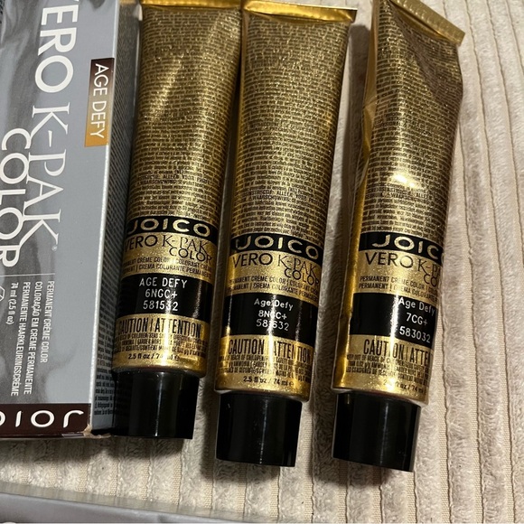 Joico Vero k-pak hair dye permanent cream color age defy lot NEW copper brown 5 - Picture 2 of 4